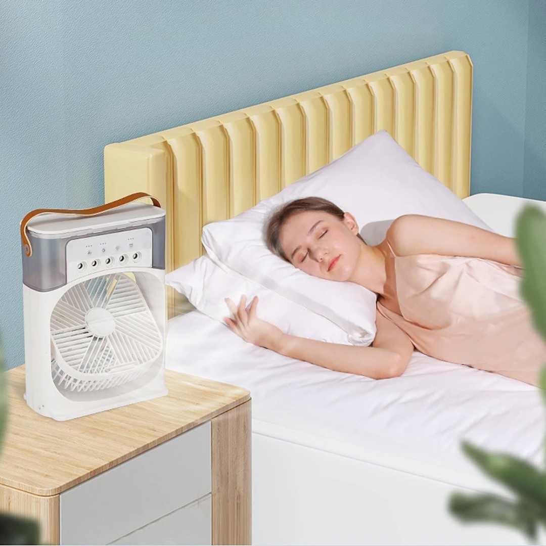 Evaporative 4-In-1 Mini Mobile Air Conditioning Fan | Stornfield