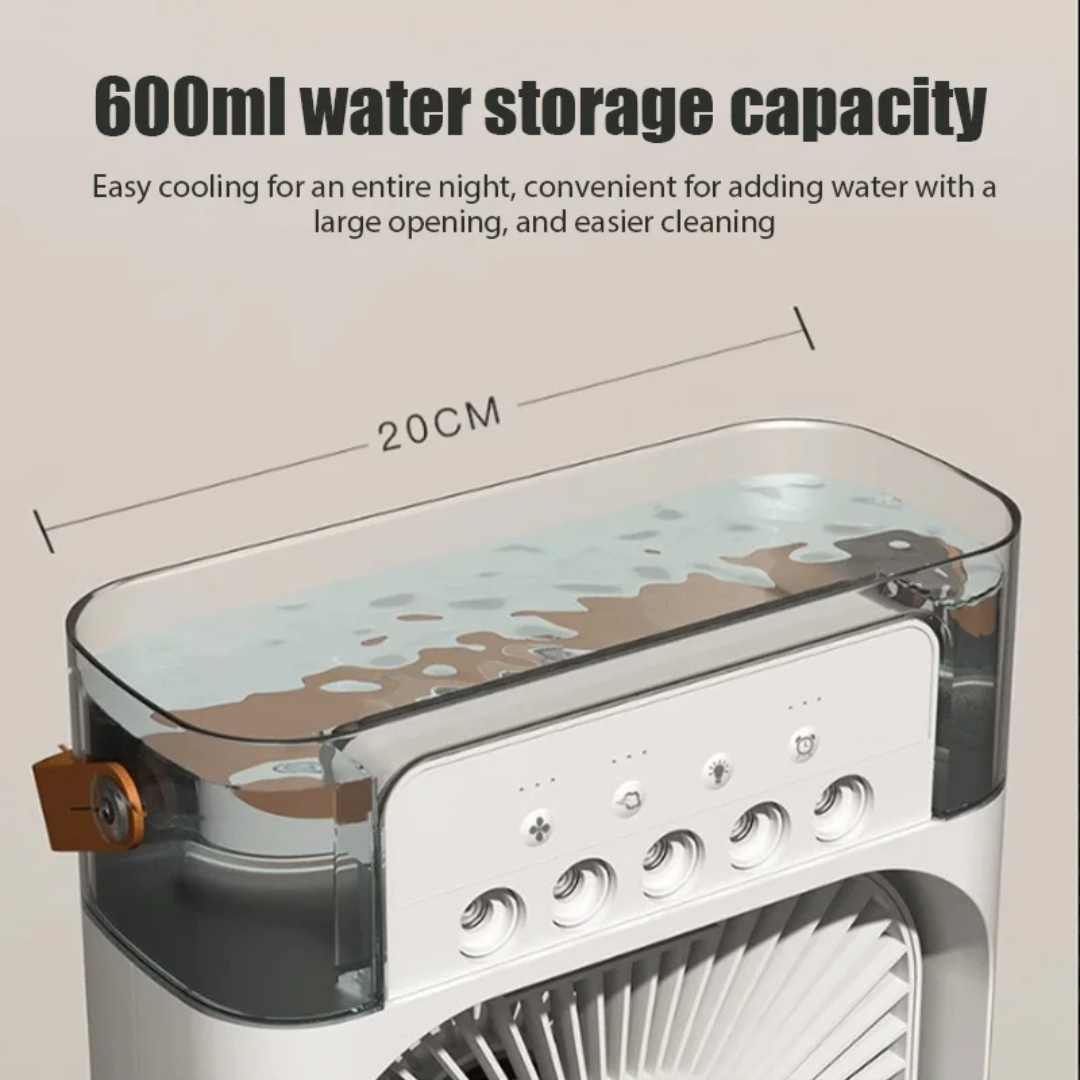 Evaporative 4-In-1 Mini Mobile Air Conditioning Fan | Stornfield
