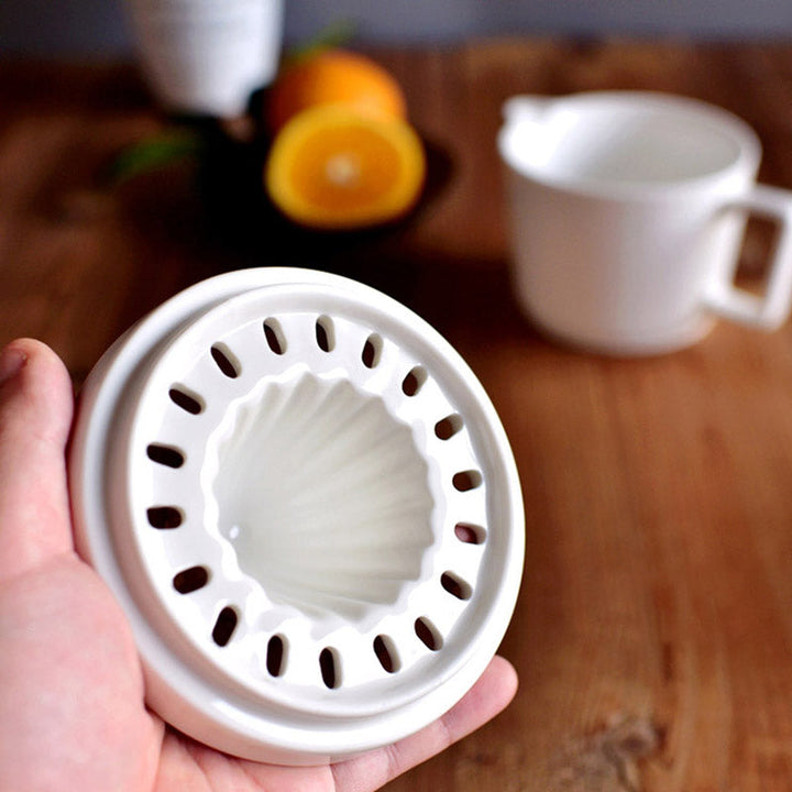 Premium Ceramic Citrus Press – Effortless Hand Pressing for Fresh Juices | Stornfield