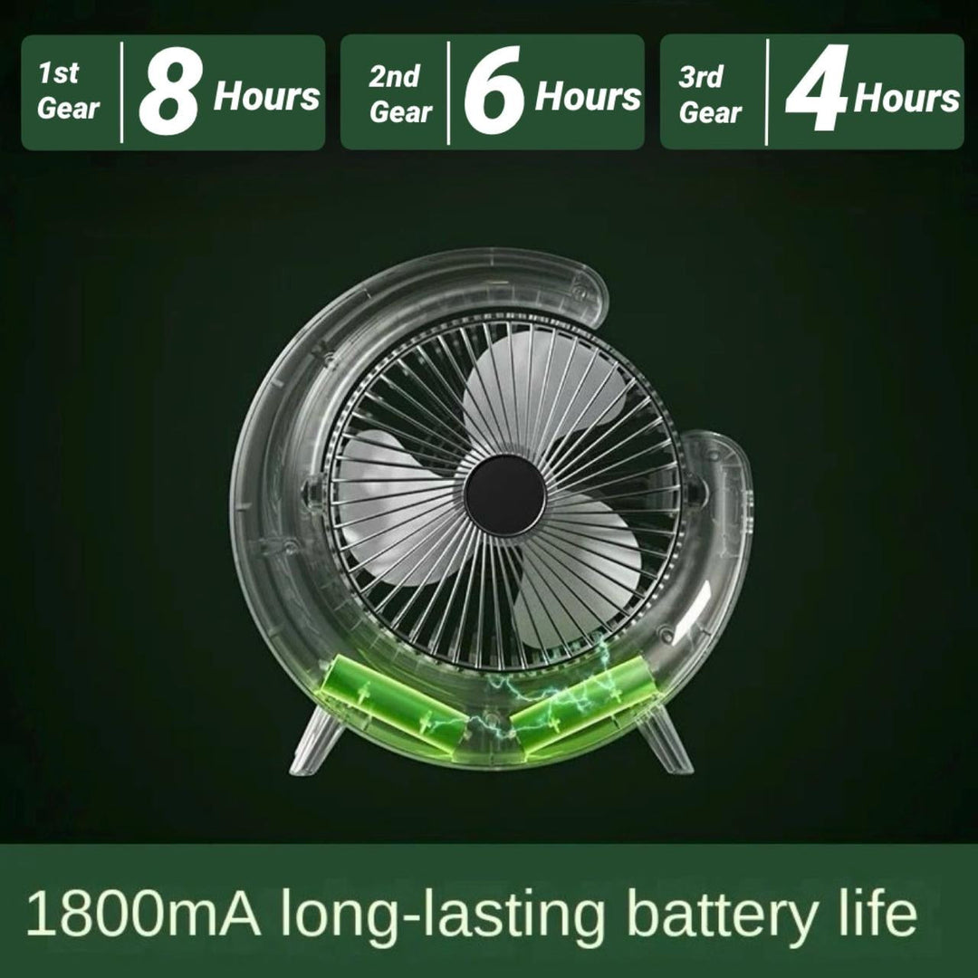 Fan Desktop Rechargeable 2:1 | Stornfield