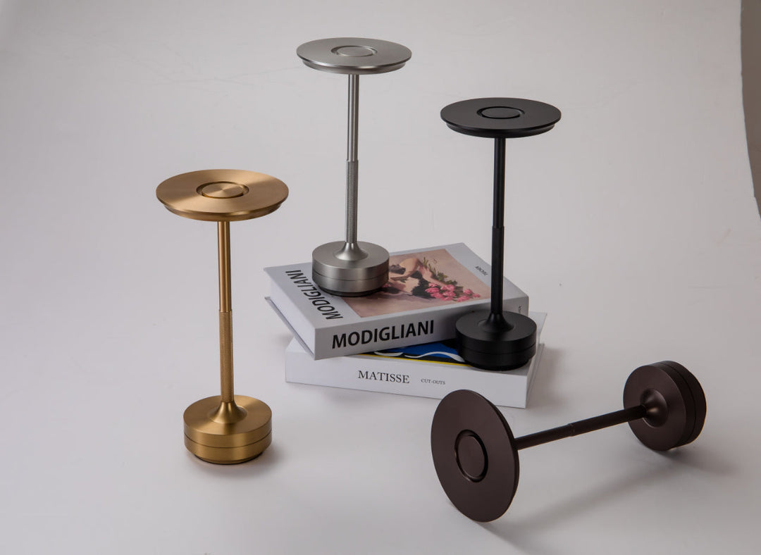 ClarityGlow Luxury Edition | Wireless LED Table Lamp | Stornfield