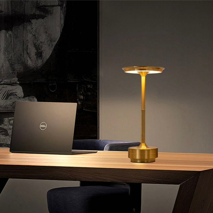 ClarityGlow Luxury Edition | Wireless LED Table Lamp | Stornfield