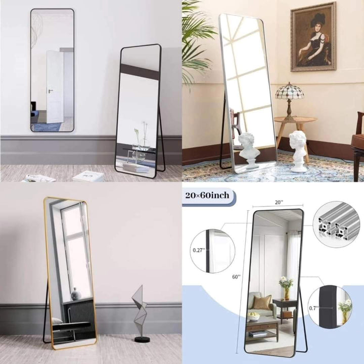 Stornfield | Unbreakable Full-Length Mirror with Metal Frame