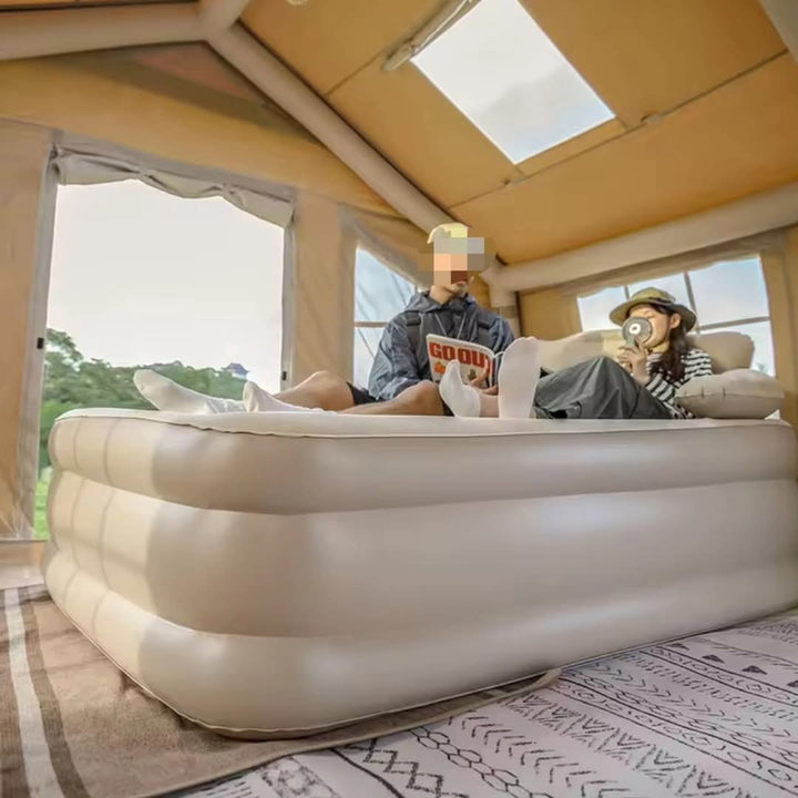 Stornfield | inflatable bed with backrest