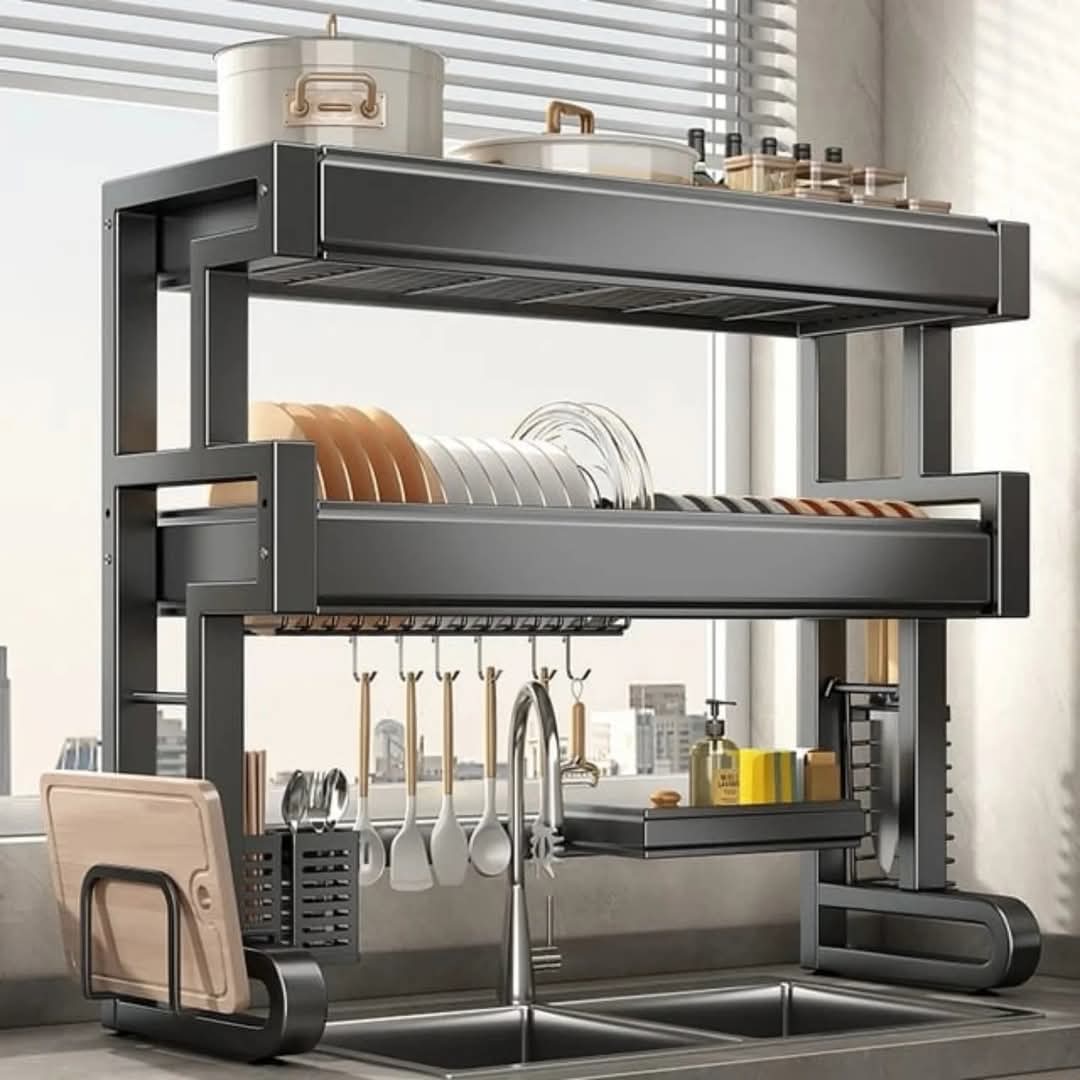 Stornfield | 2-Tier Over-the-Sink Dish Drying Rack