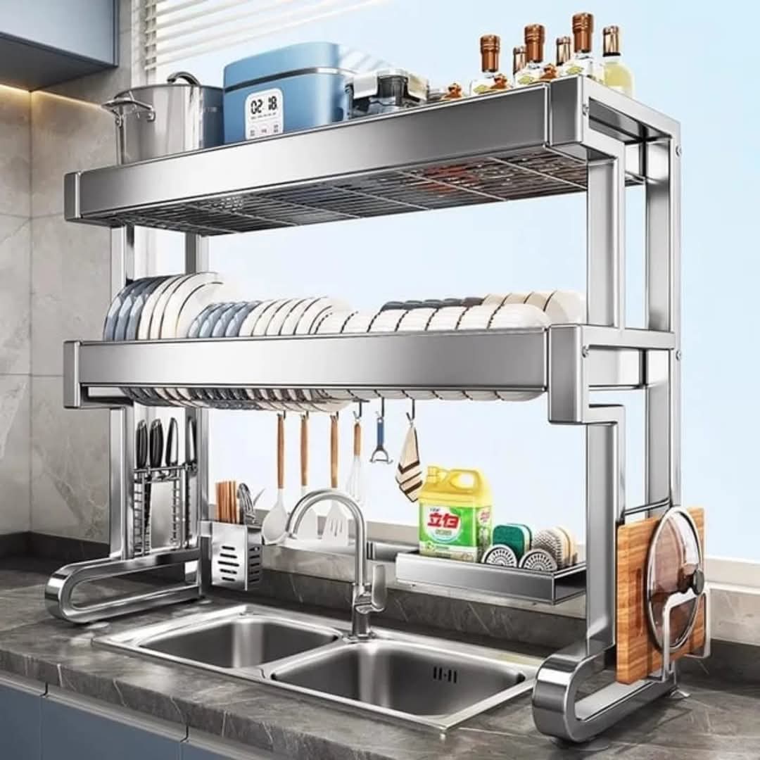 Stornfield | 2-Tier Over-the-Sink Dish Drying Rack