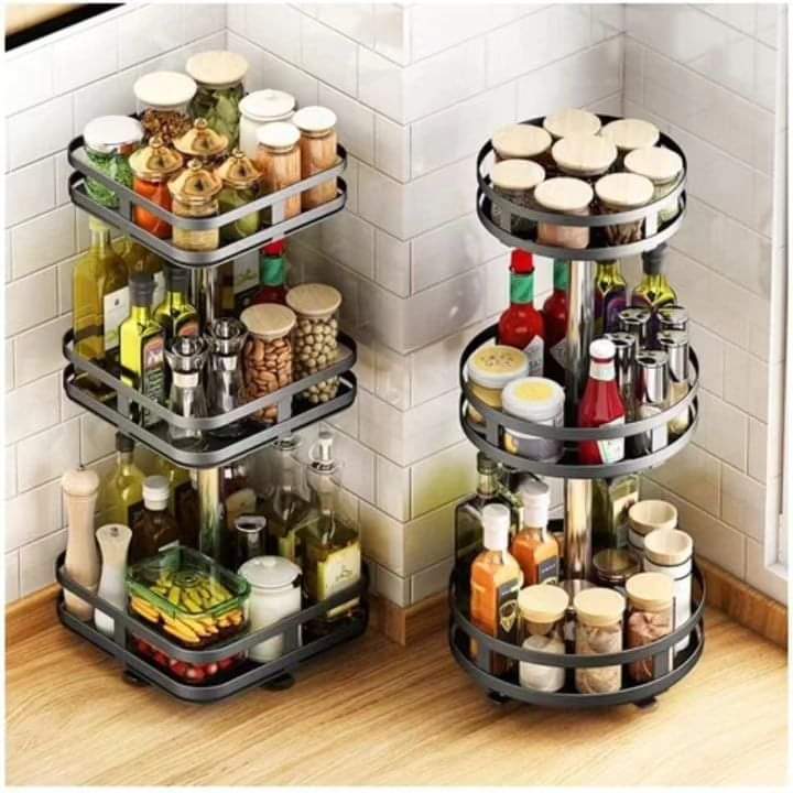 Stornfield | 3-Tier Rotating Spice Rack