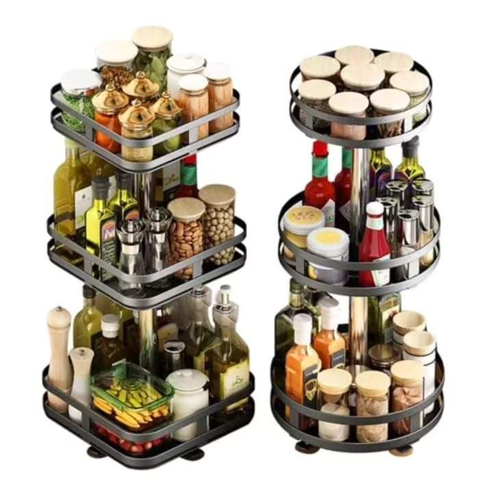 Stornfield | 3-Tier Rotating Spice Rack