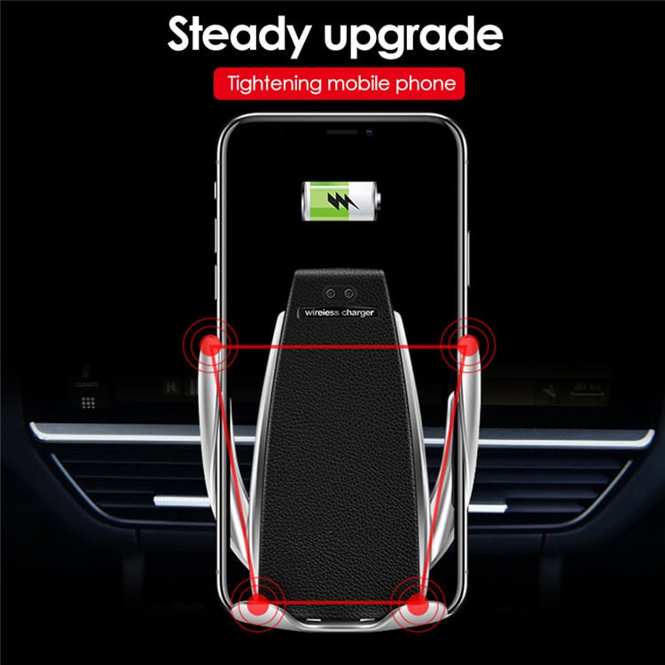 Wireless automatic mobile charger and holder for the car | Stornfield