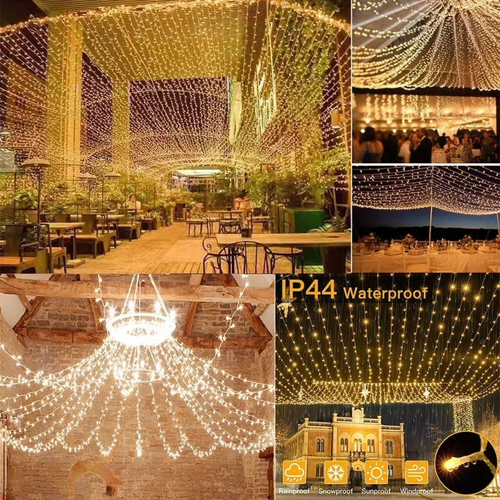 FestiveGlow Outdoor Lighting - Magical LED Outdoor Lighting for Parties | Stornfield