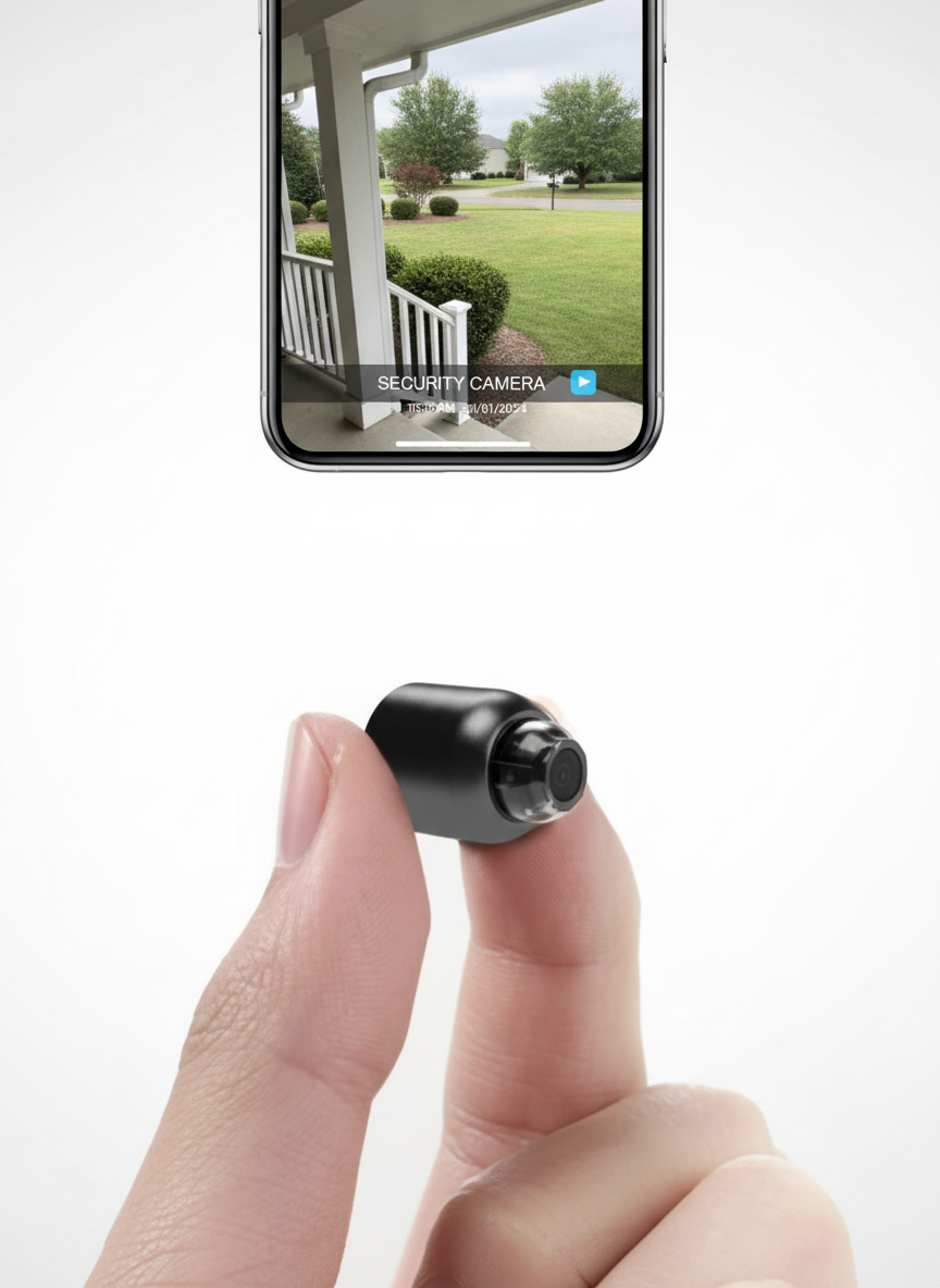 Stornfield | Small WiFi Security Camera Night Vision Security Surveillance Camera