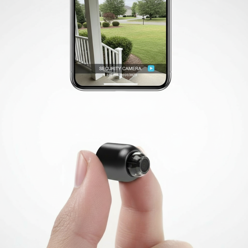 Ultracompact Wi-Fi surveillance camera with night vision | Stornfield