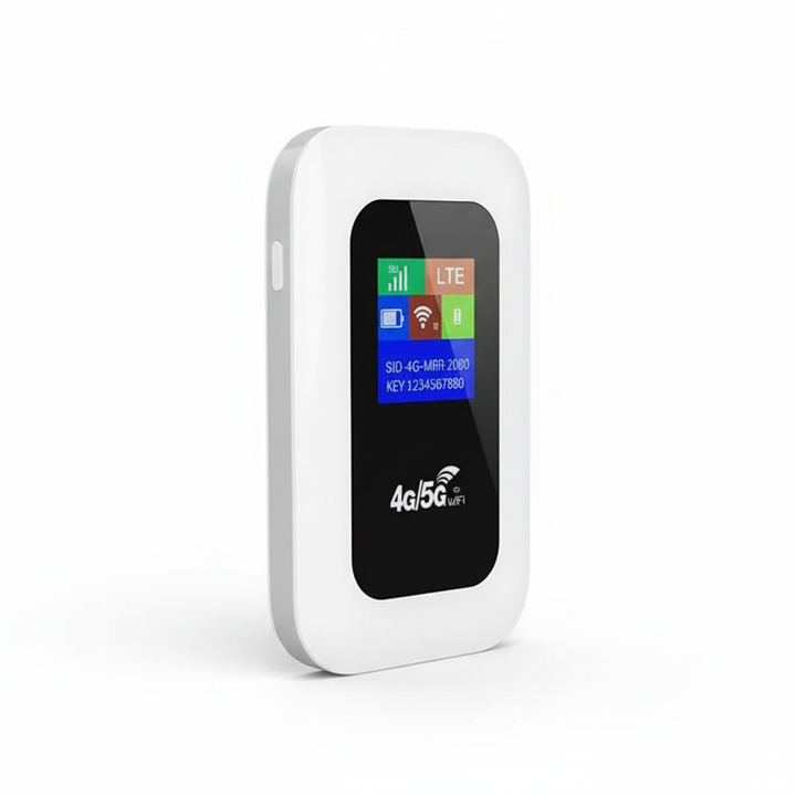 Stornfield | Portable 5G Wi-Fi Router | Secure, High-Speed Connection for Travel & Home Use