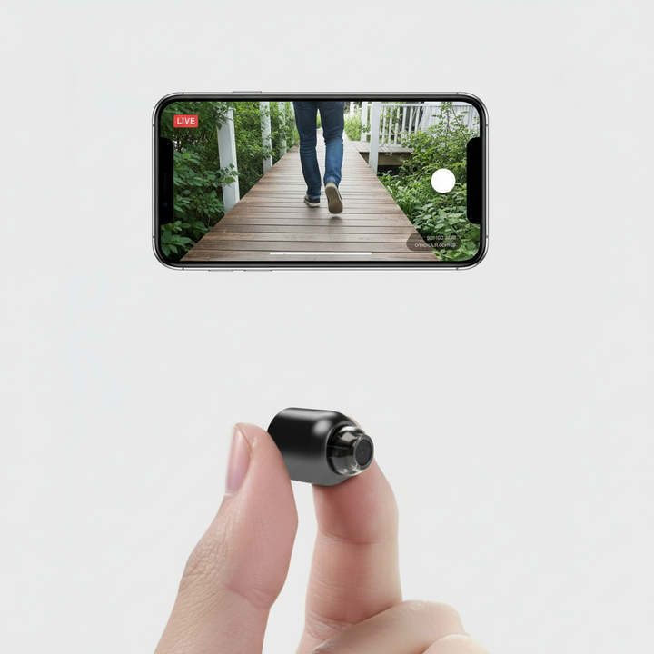 Ultracompact Wi-Fi surveillance camera with night vision | Stornfield