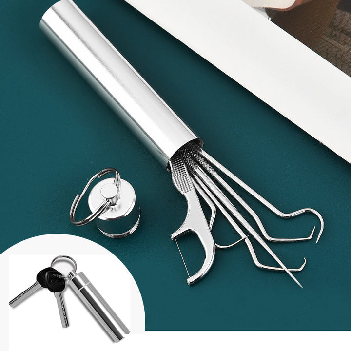 Stainless Steel Toothpick Set (7 pieces) | Stornfield