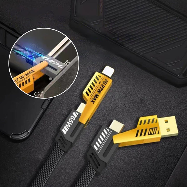 4 in 1 PD 65W Fast Charging Cable🔥Buy 2, get 1 free🔥 | Stornfield
