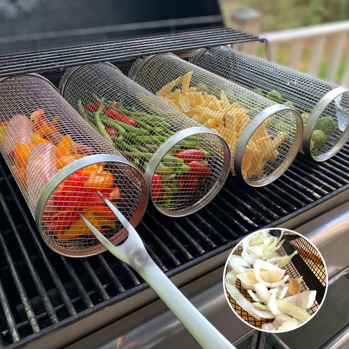 Cylindrical grill basket | Stornfield