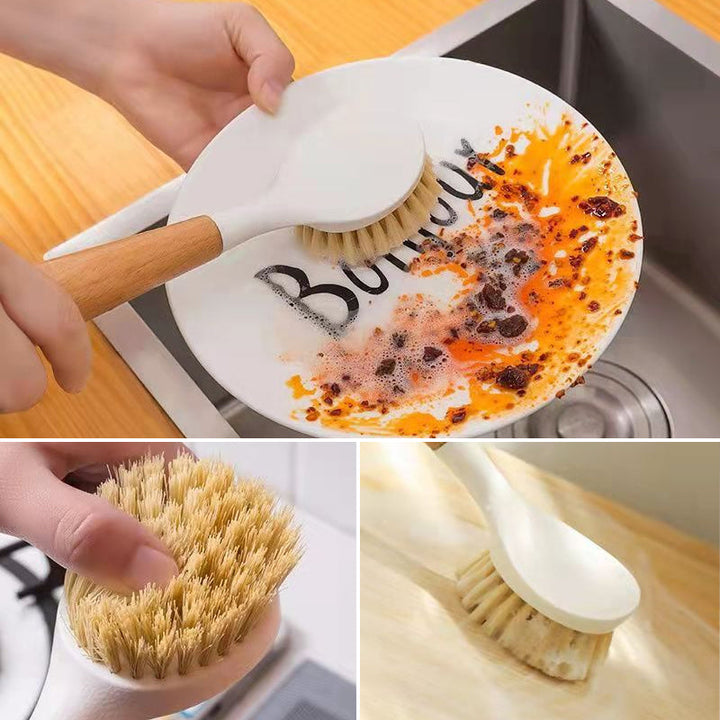 Wooden Handle Pan Brush | Stornfield