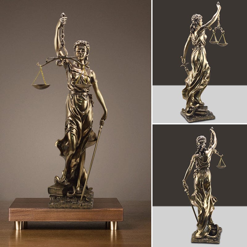 Goddess of Justice Statue Decoration | Stornfield