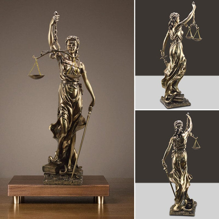 Goddess of Justice Statue Decoration | Stornfield