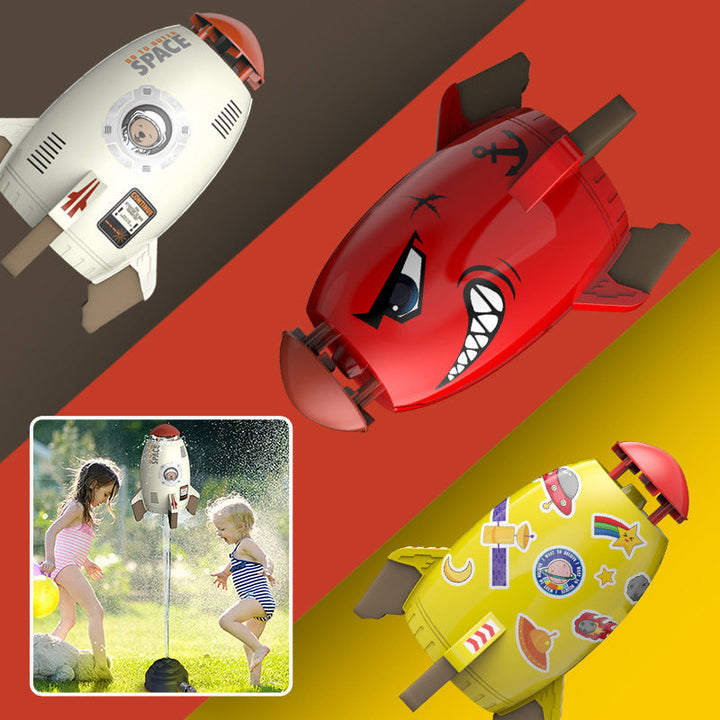 Summer Toy Rocket Sprinkler for Outdoors | Stornfield