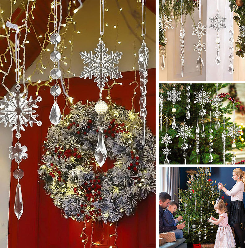Crystal Christmas Snowflake Decoration | Stornfield