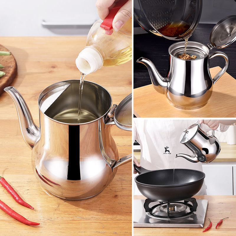 Stainless steel oilers with filter | Stornfield