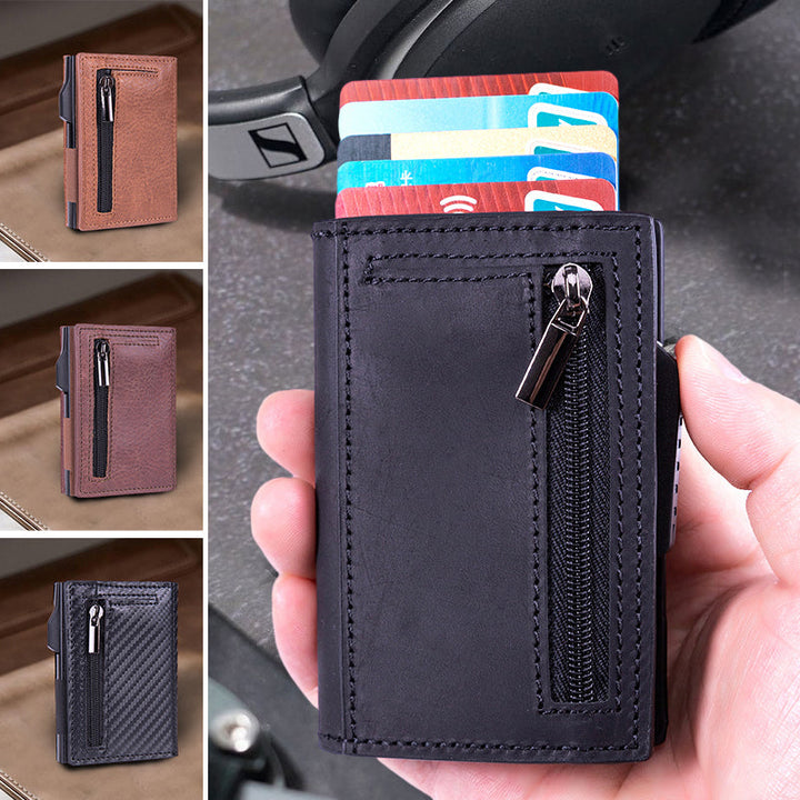Automatic side-push pop-up card holder | Stornfield