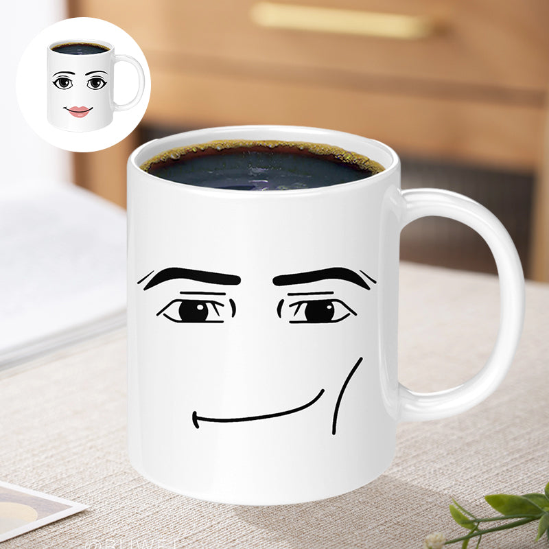 Emoji printed ceramic mug | Stornfield