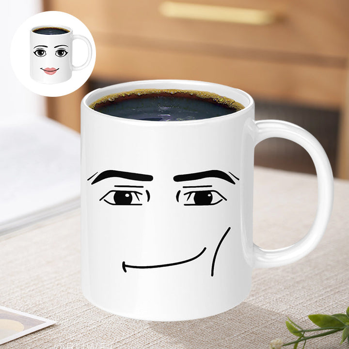 Emoji printed ceramic mug | Stornfield