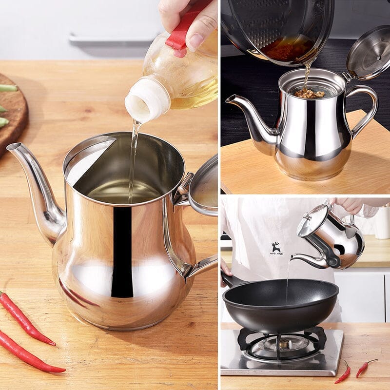 Stainless Steel Oiler | Stornfield