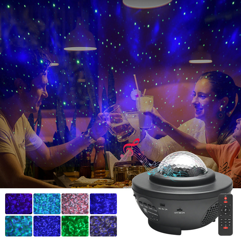 USB-Bluetooth-Music Star Projection Light | Stornfield