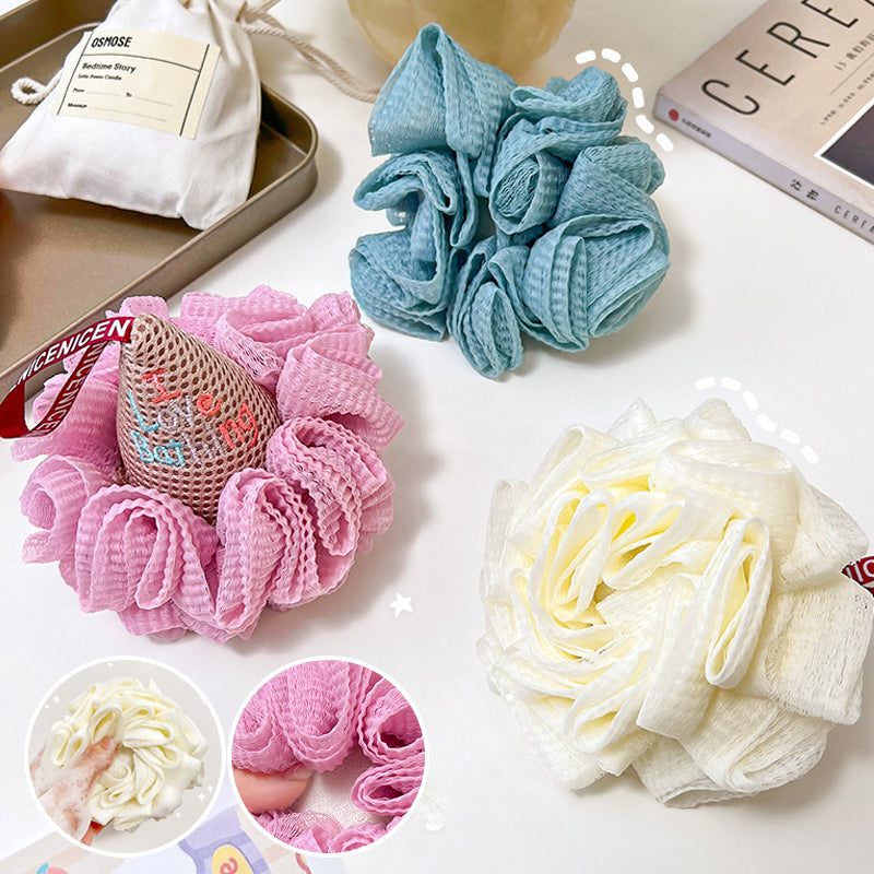 Bath Ball Cute Ice Cream Scrub Towel | Stornfield