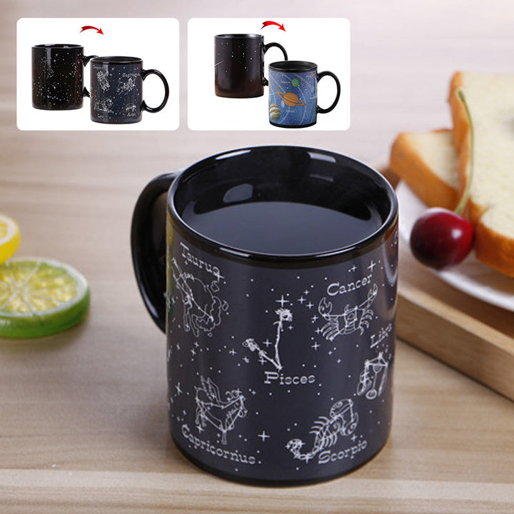 Heat-sensitive color-changing star mug | Stornfield