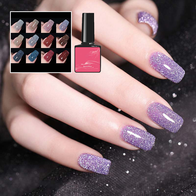 Glitter and diamond nail polish (8ml) | Stornfield