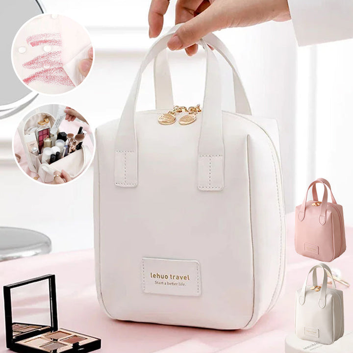 Waterproof cosmetic bag with large capacity | Stornfield