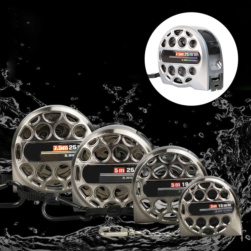 Stainless steel telescopic tape measure with corrosion protection | Stornfield