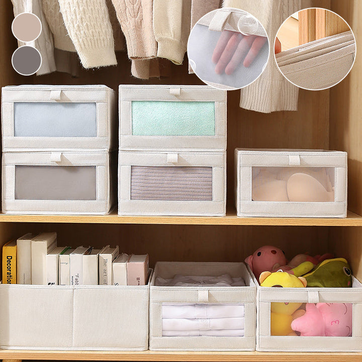 Visual Window Cotton and Linen Storage Box | Stornfield