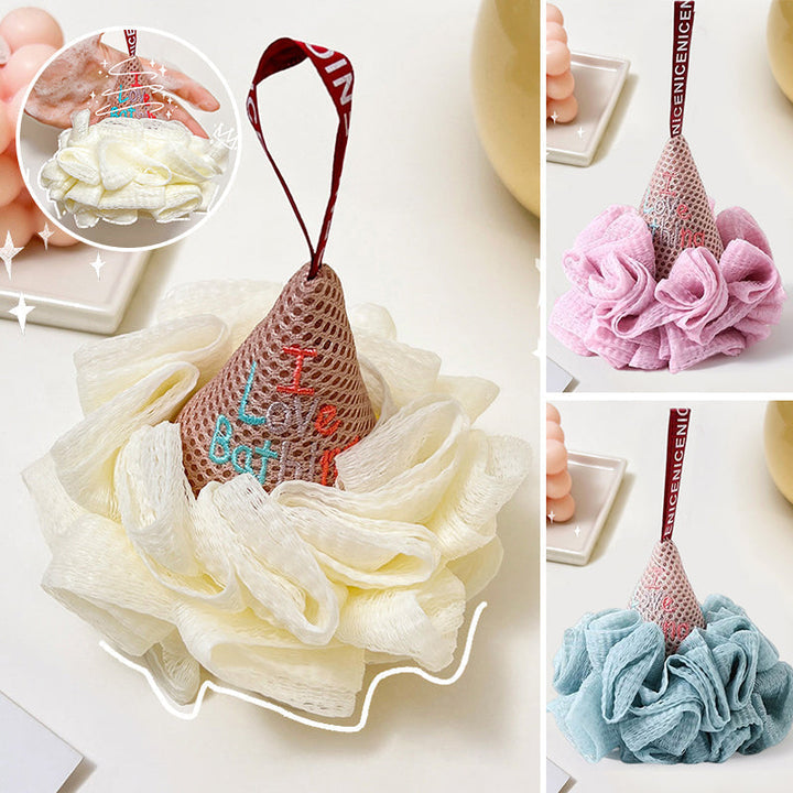Bath Ball Cute Ice Cream Scrub Towel | Stornfield