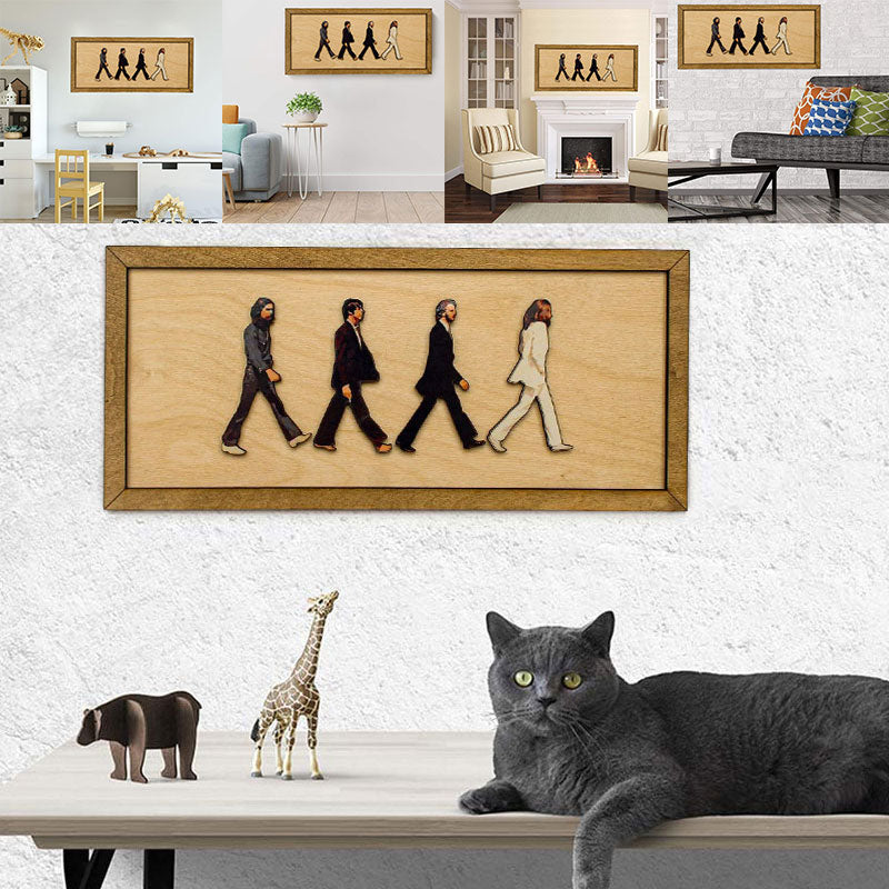 Stornfield | The Beatles framed Abbey Road portrait