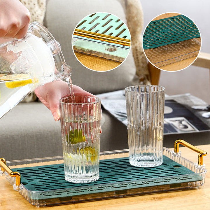 Light Luxury Draining Tea Tray | Stornfield