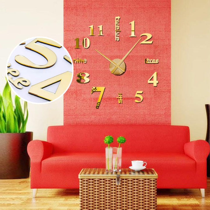 DIY Modern No-Punch Wall Clock | Stornfield