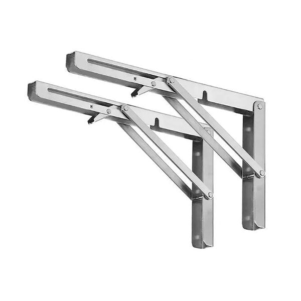 Foldable Bracket | 2 sets thick stainless steel folding table bracket | Stornfield