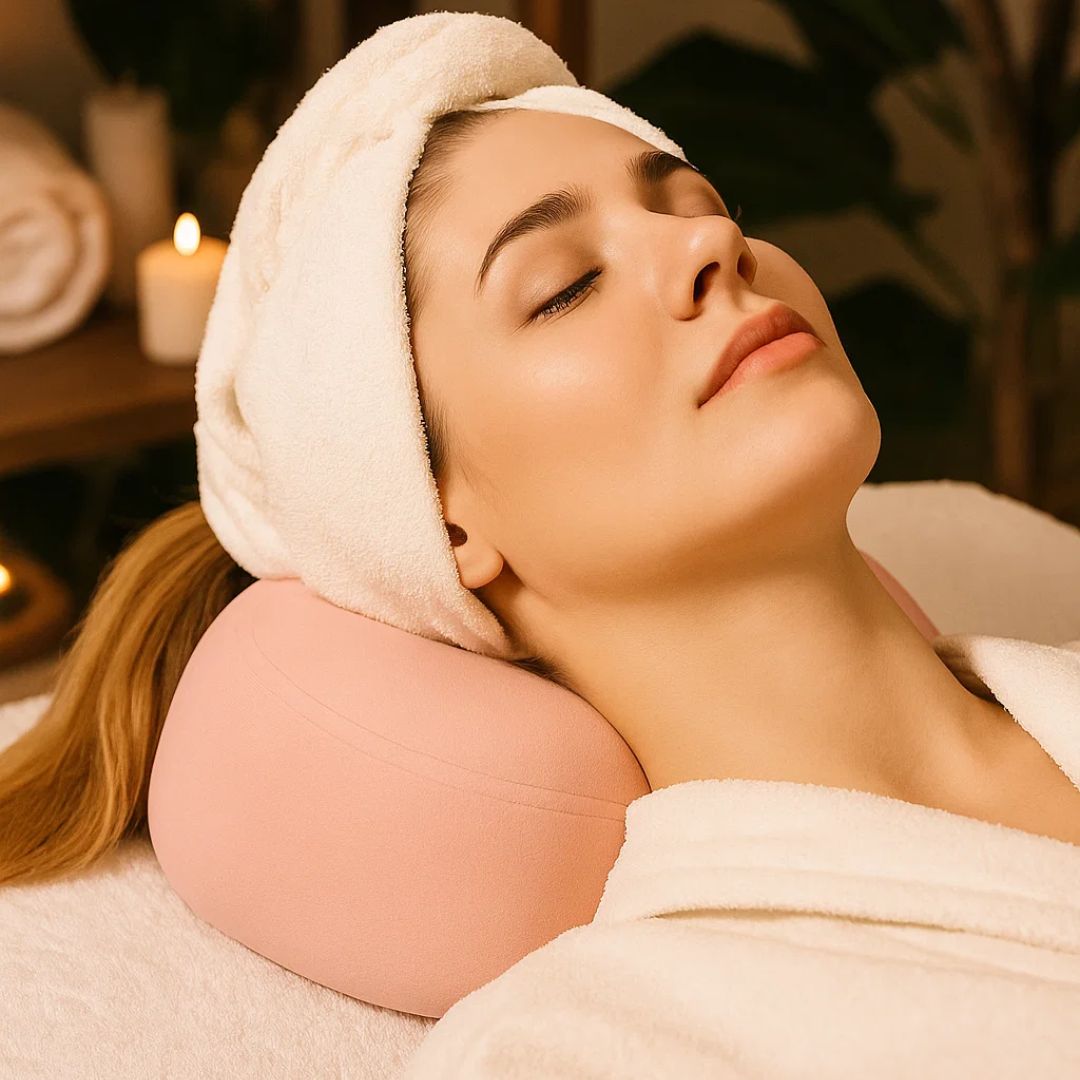 FaceEase | Face-Down Cushion – Pressure Relief Support – Contoured Memory Foam – Ideal for Massage, Beauty & Stomach Sleeping Stornfield