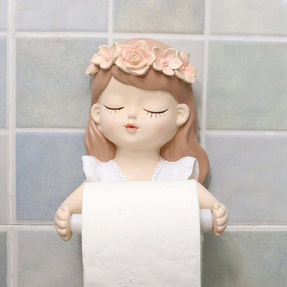 Fairy Tale Girl Toilet Paper Holder Stornfield