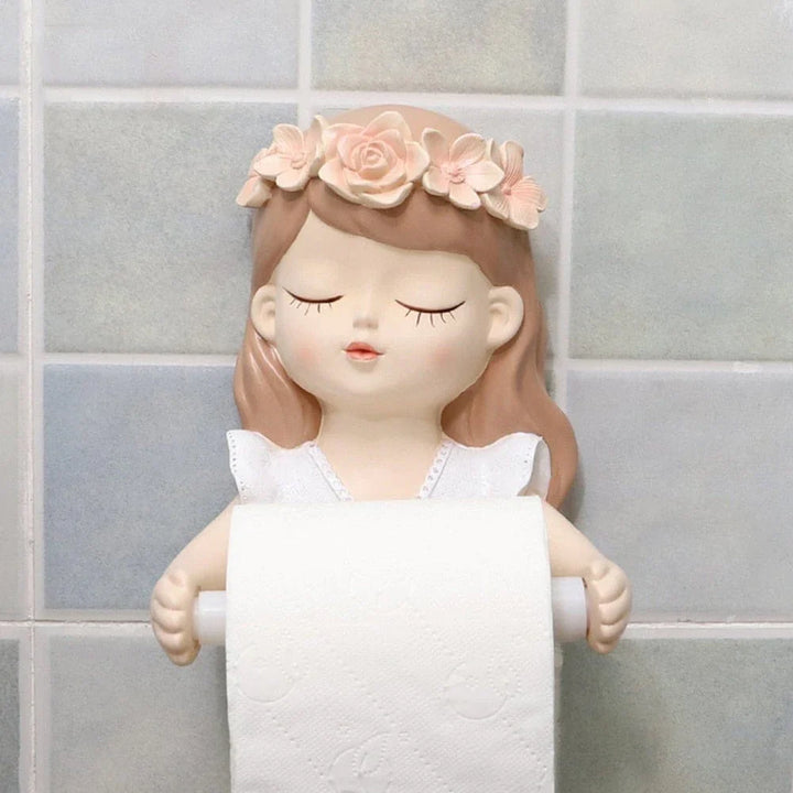 Fairy Tale Girl Toilet Paper Holder Stornfield