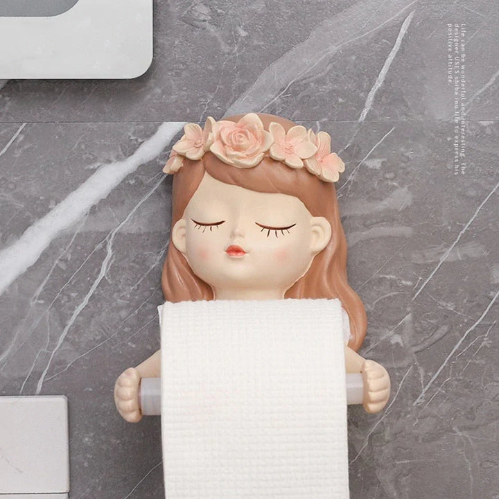 Fairy Tale Girl Toilet Paper Holder Stornfield
