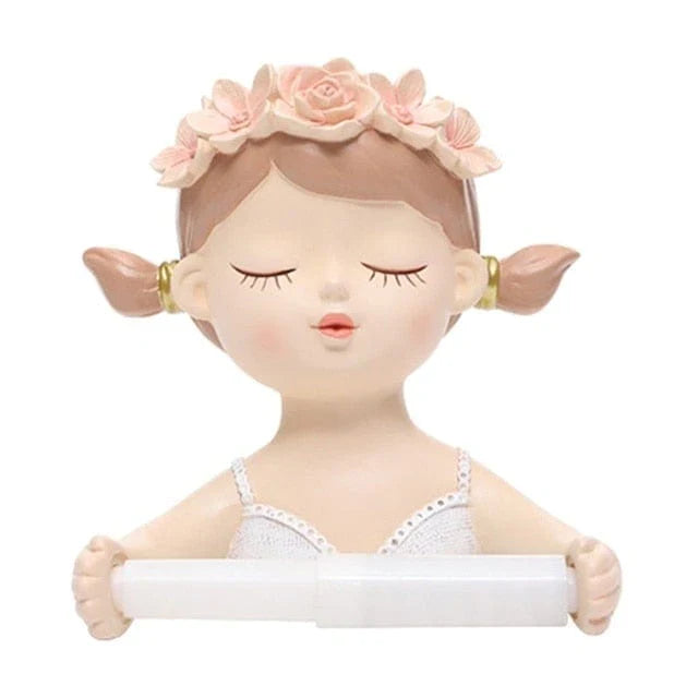 Fairy Tale Girl Toilet Paper Holder Stornfield