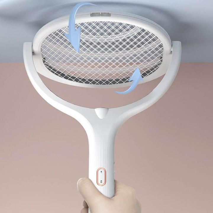 Stornfield | Fly Swatter – FlyZap – Foldable USB connection – Child and pet friendly
