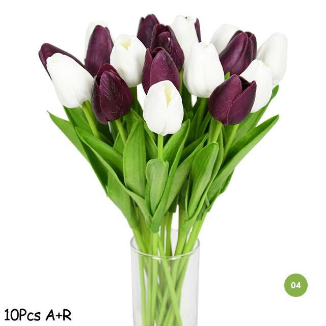 Stornfield | Fashion Tulip Artificial Flowers for Creative Maintenance-Free Home Decor Floral Displays for Living Room Dining Room Nordic Home Decor